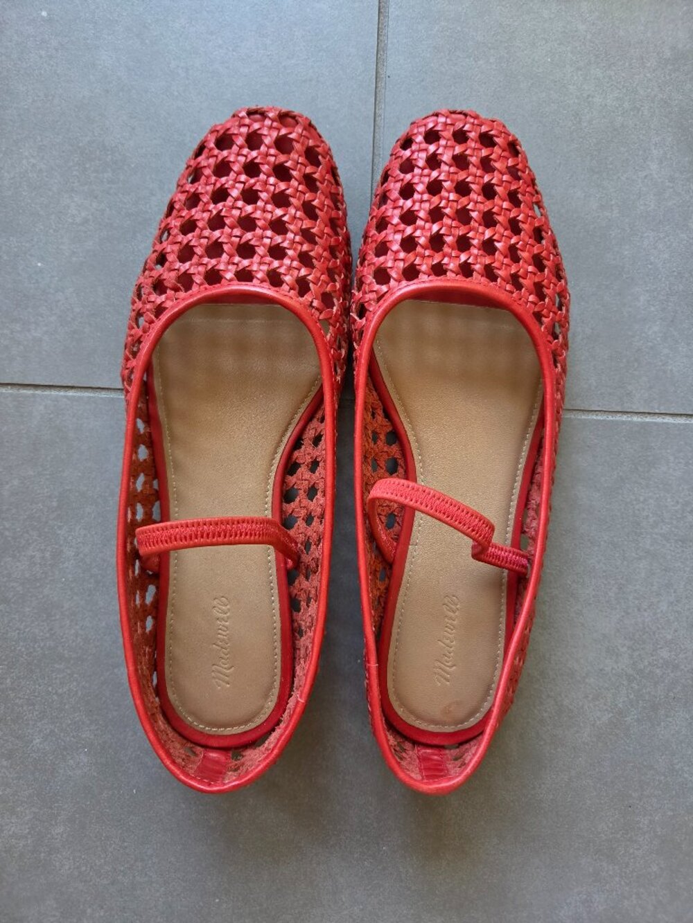 Madewell Greta Woven Ballet Flats - Picture 1 of 5